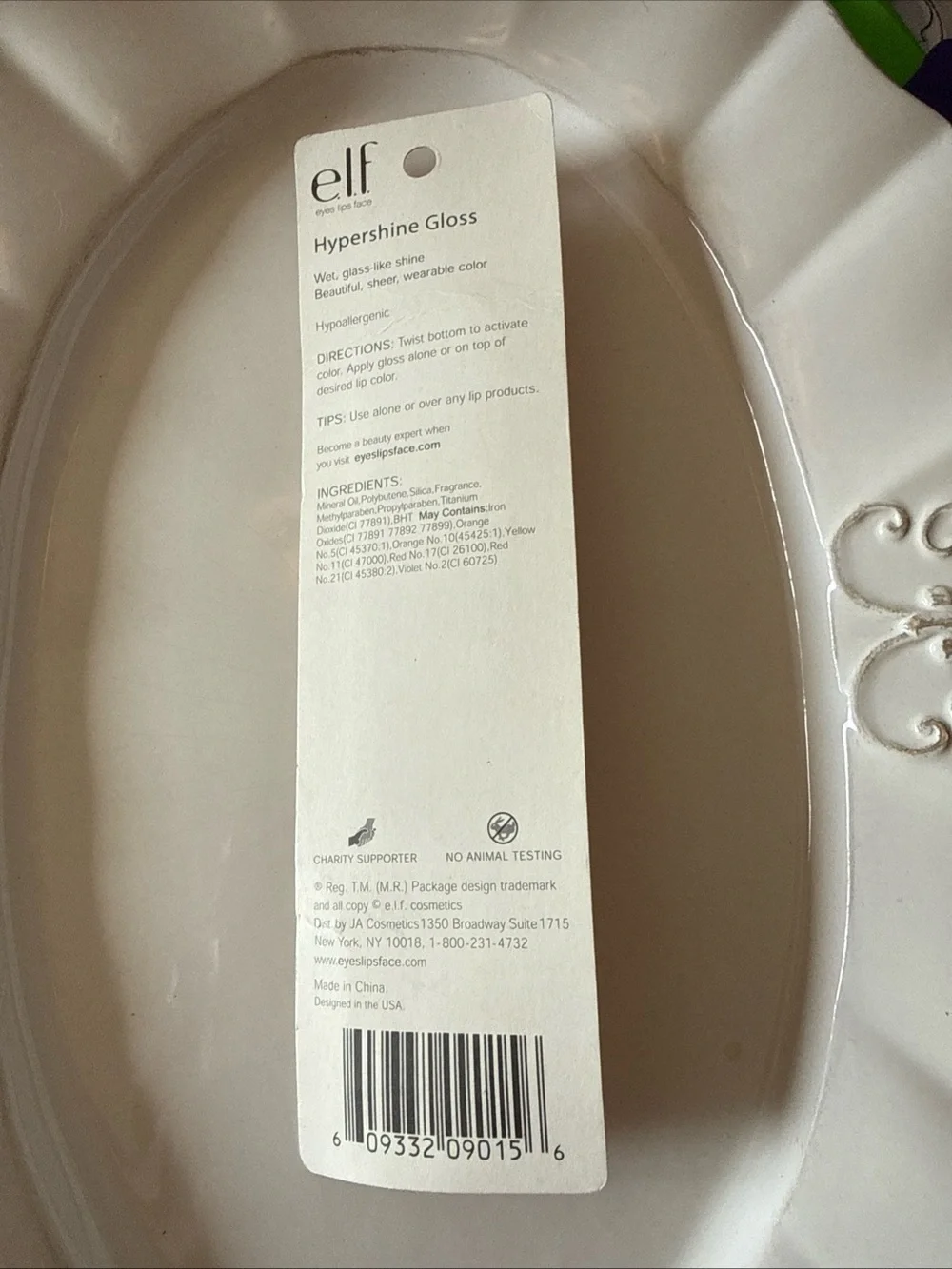 Vintage e.l.f. Hypershine Gloss Sugar Plum 9015 NEW Sealed Y2K Rare Discontinued